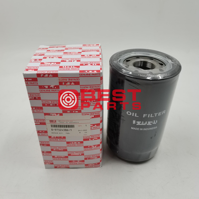 Oil Filter For Excavator Parts 8-97324386-1 8973243861 For Zx110 Zx120