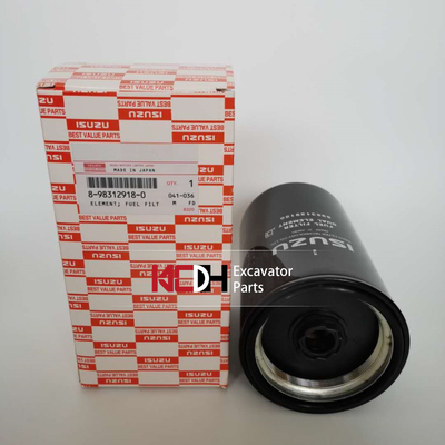 Excavator Fuel Filter 8983129180 ISUZU 8-98312918-0 SANY 60282117 hitachi YA00033486