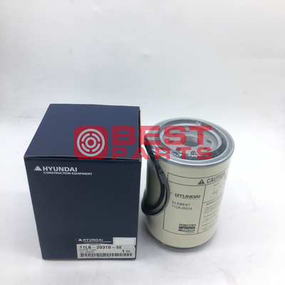 Excavator Engine Parts Fuel Water Separator Diesel Filter 11lb-20310 For Hyundai