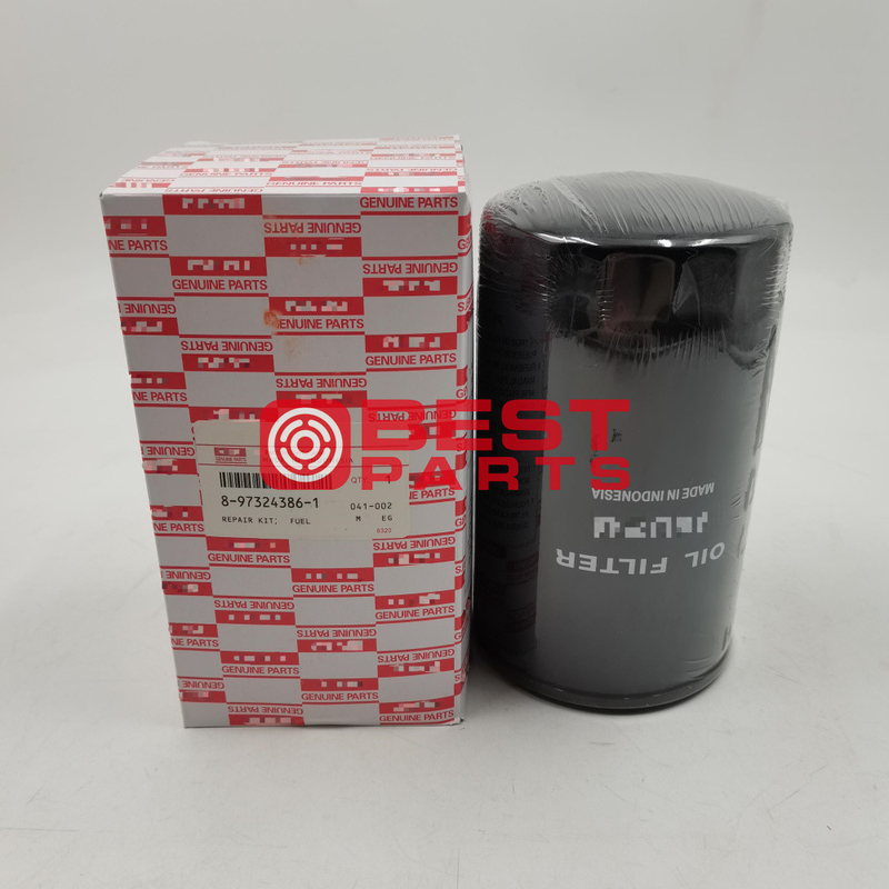 Oil Filter For Excavator Parts 8-97324386-1 8973243861 For Zx110 Zx120