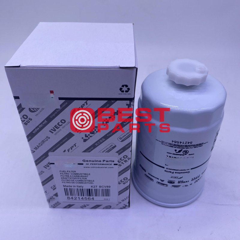 Construction Machinery Parts Diesel Fuel Filter 84214564 3976655 87800220 47135706 WF8042 BF5587D