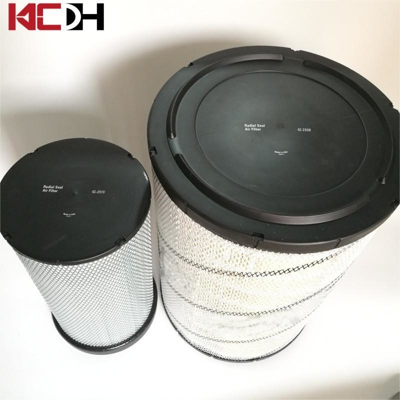 Excavator Parts Air Filter for Marine Engines 6I-2509 6I2510