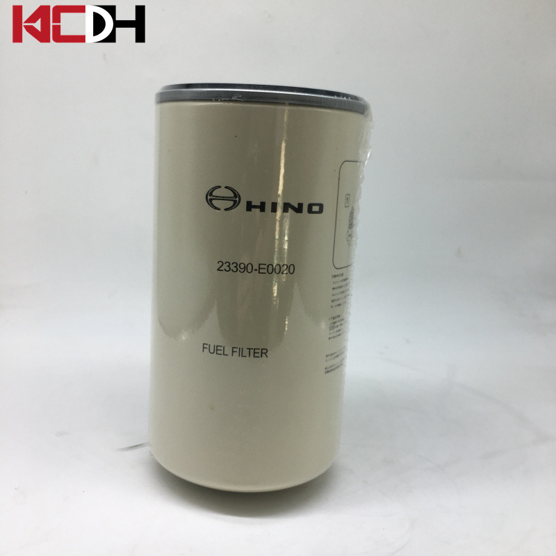Hino Excavator Engine Parts Diesel Filter Fuel Filter Element 23390-E0020