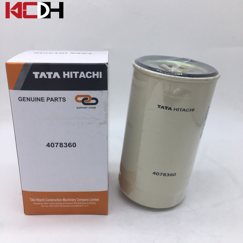 Hatachi Excavator Engine Parts Fuel Filter Diesel Filter 4078360