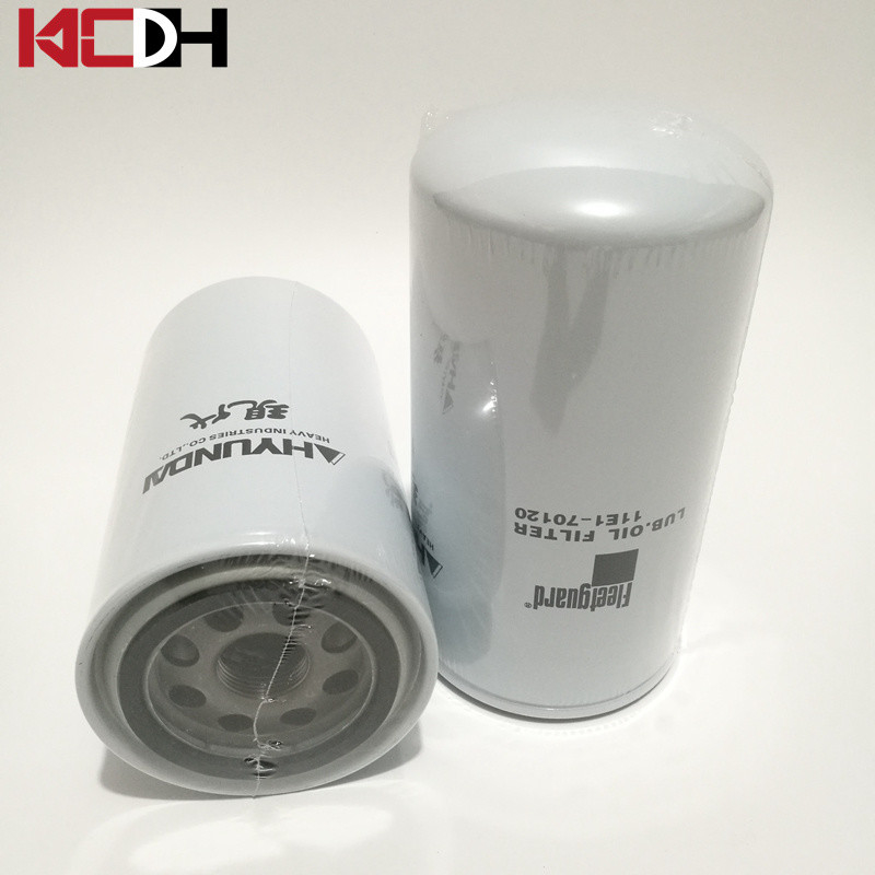 Hyundai Excavator Engine Parts Oil Filter Element R220-5 11e1-70120