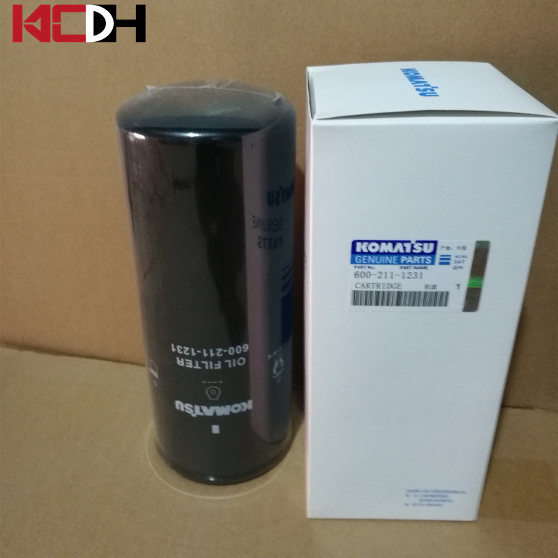 11.684CM 600 211 1231 Pc400 6 Komatsu Oil Filter