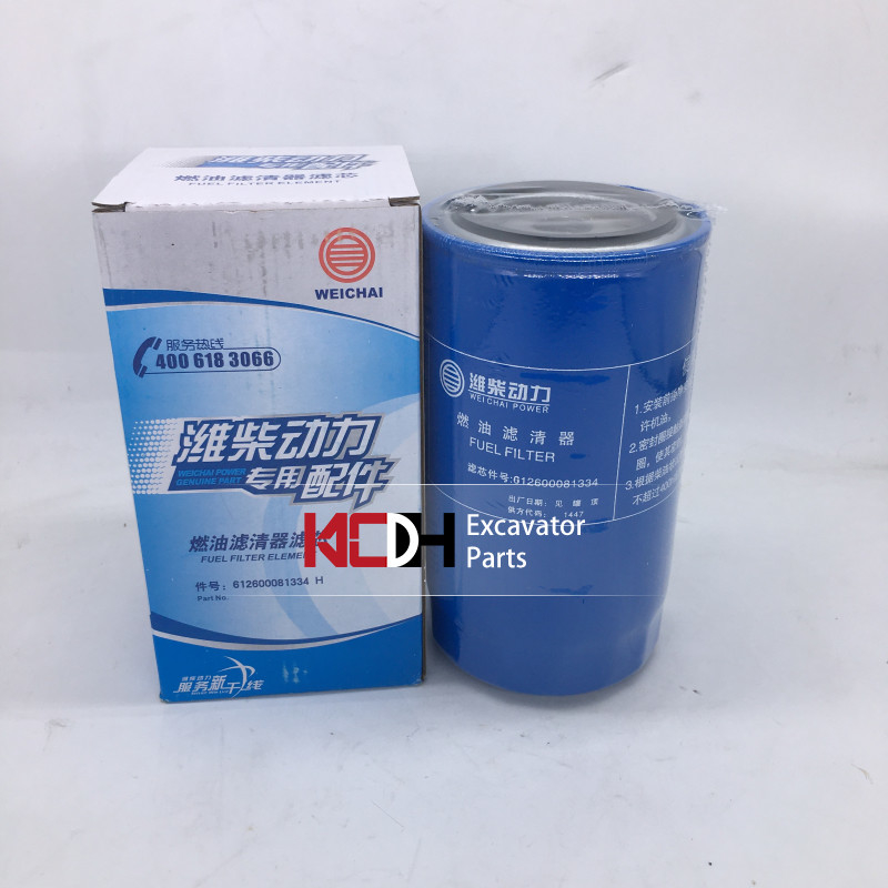 LIUGONG Excavator Fuel Filter SP115134 612600081334 For Weichai