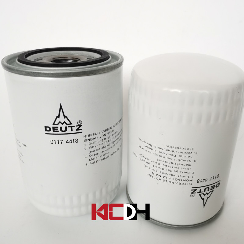 OEM Excavator Parts 01174418 Oil Filter For Deutz