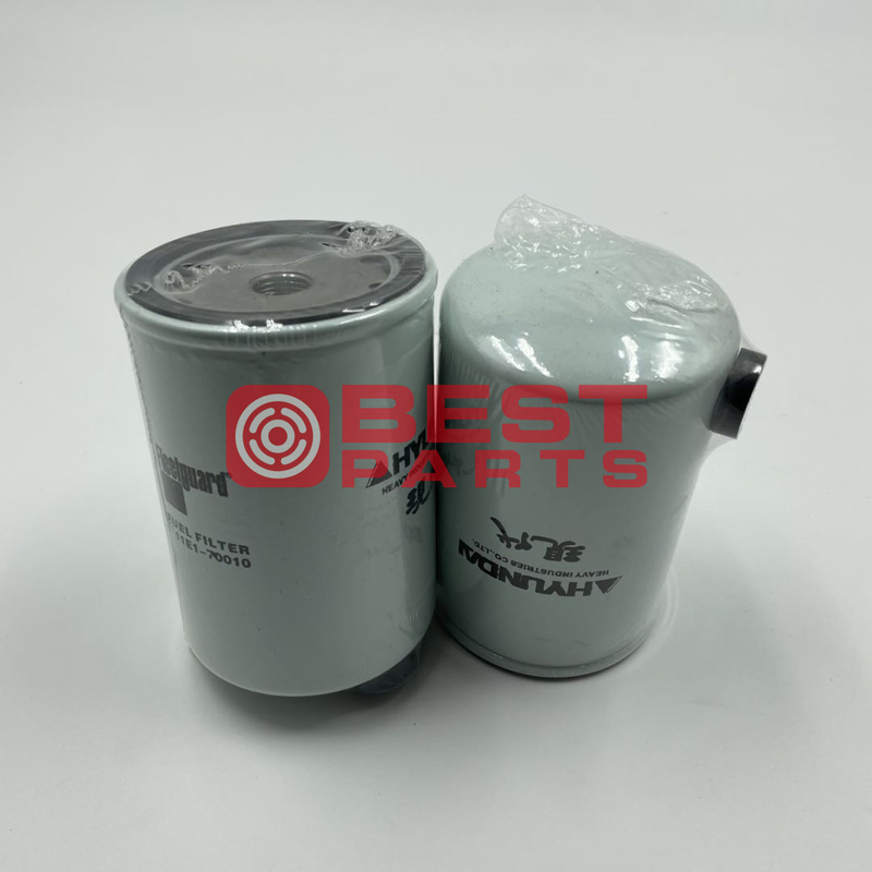 Excavator Engine Parts Fuel Filter Element R225-7/215-7 11e1-70010 For Hyundai