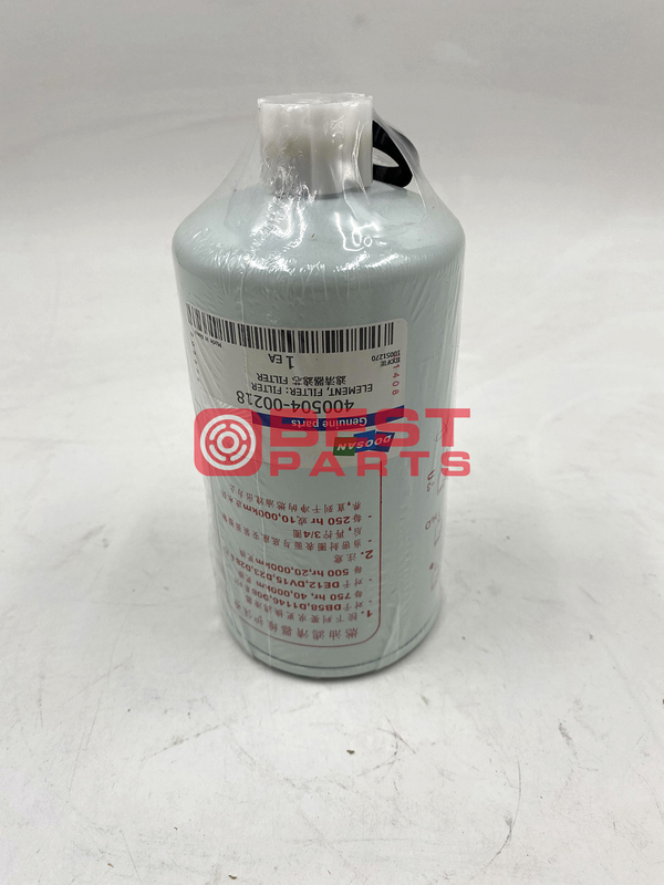 Diesel Engine Parts Fuel Water Separator Filter 400504-00218 For Doosan